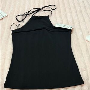 Zara Black Halter Top